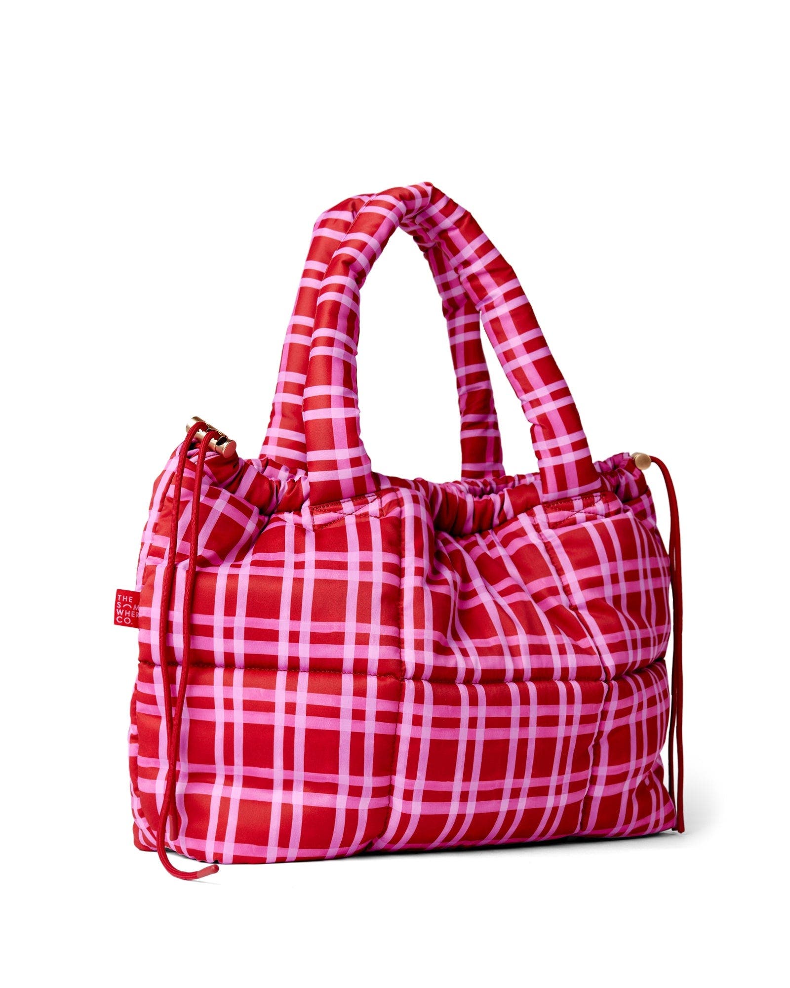 Raspberry Lemonade Marshmallow Midi Tote, Alternate, color, Raspberry Lemonade Pink