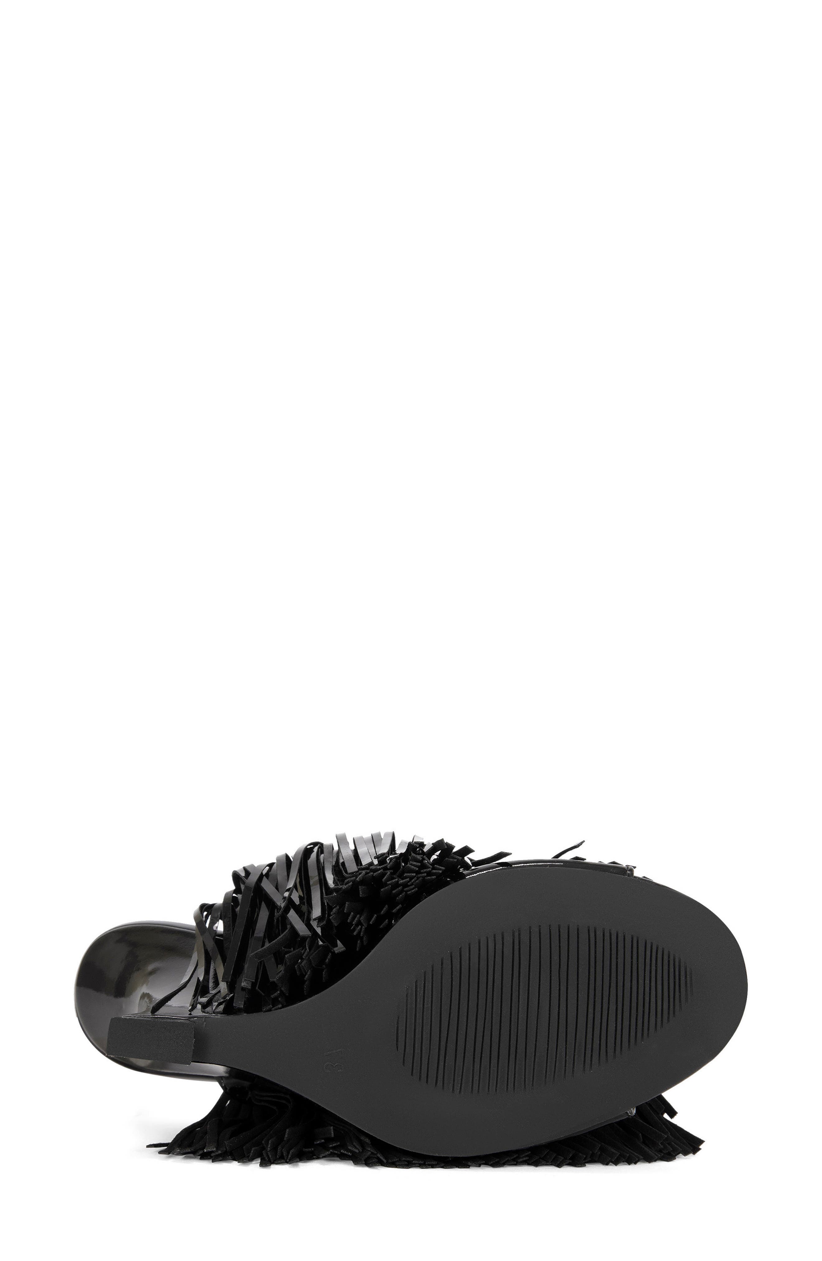 AZALEA WANG Vailyn Fringe Sandal, Alternate, color, 