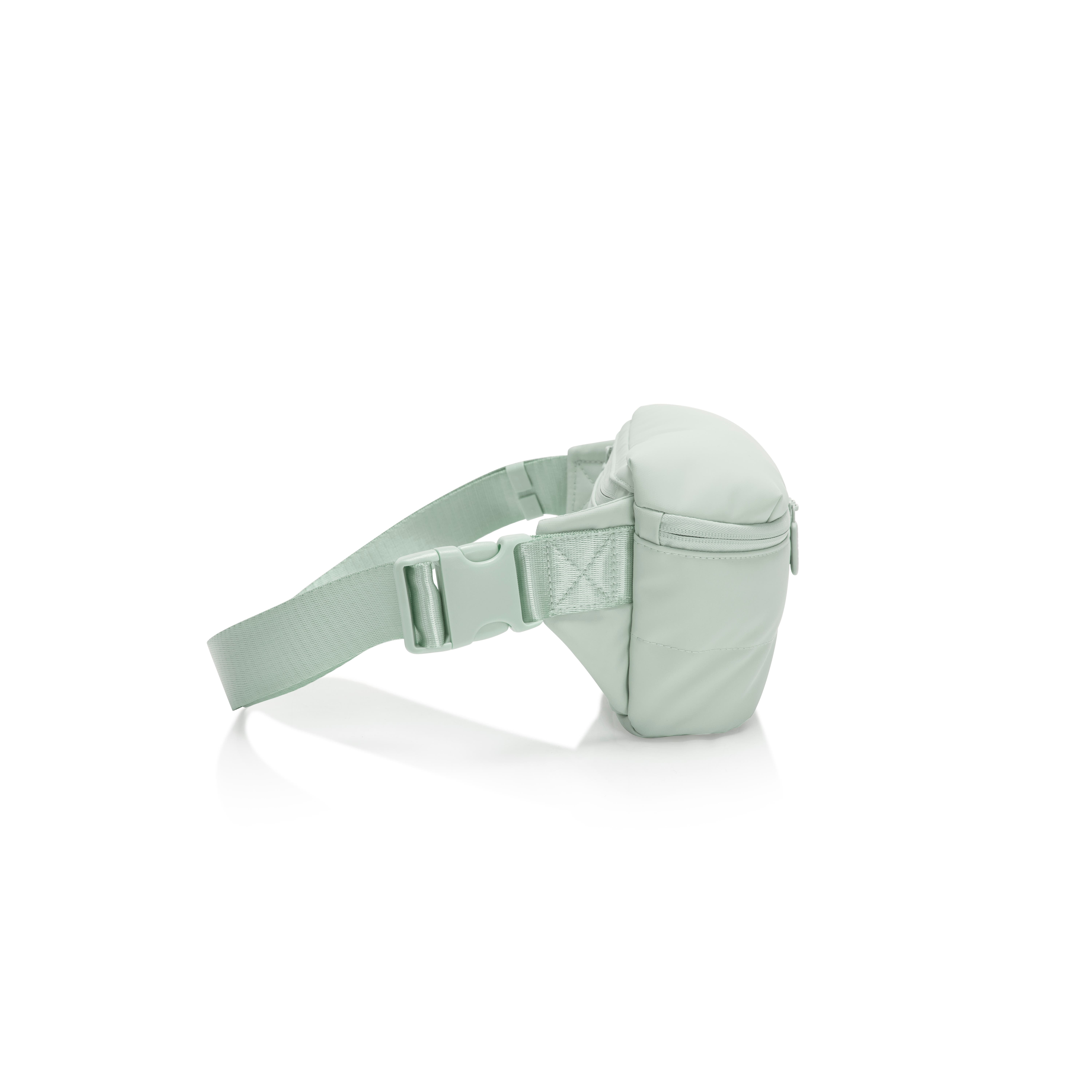 The Puffer Mini Waist Bag, Alternate, color, Sage Green