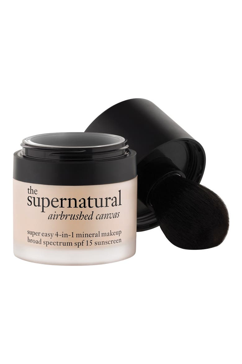 'the supernatural airbrushed canvas' 4-in-1 mineral makeup broad spectrum SPF 15, Main, color, FAIR