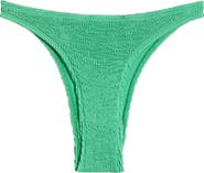 CLEONIE Channel Stripe Bikini Bottoms