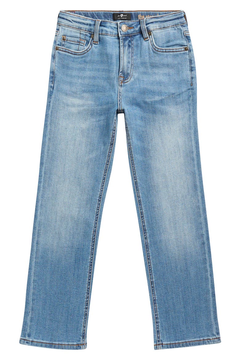 Kids' Stretch Straight Leg Jeans, Main, color, UNDERLINE