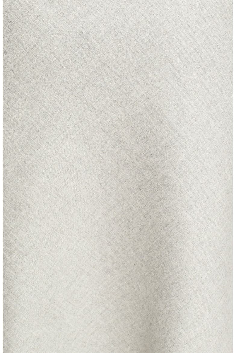 'Jahneem' Flannel Skirt, Alternate, color, LIGHT GREY