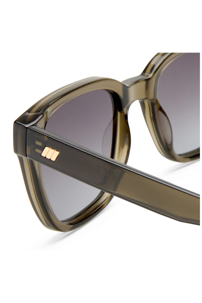 Elixir 52mm Polarized Square Sunglasses, Alternate, color, KHAKI / KHAKI GREEN