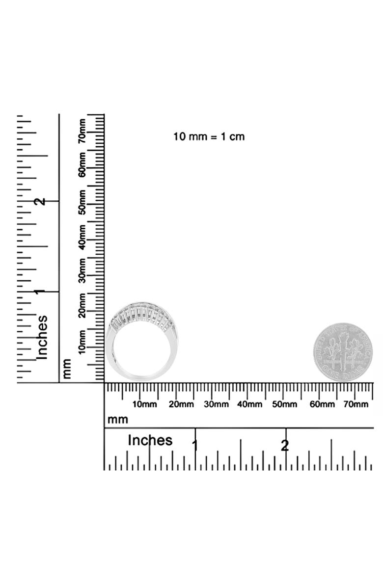 Haus of Brilliance 14K White Gold 1.00 Cttw Diamond Modern Band Ring, Alternate, color, White