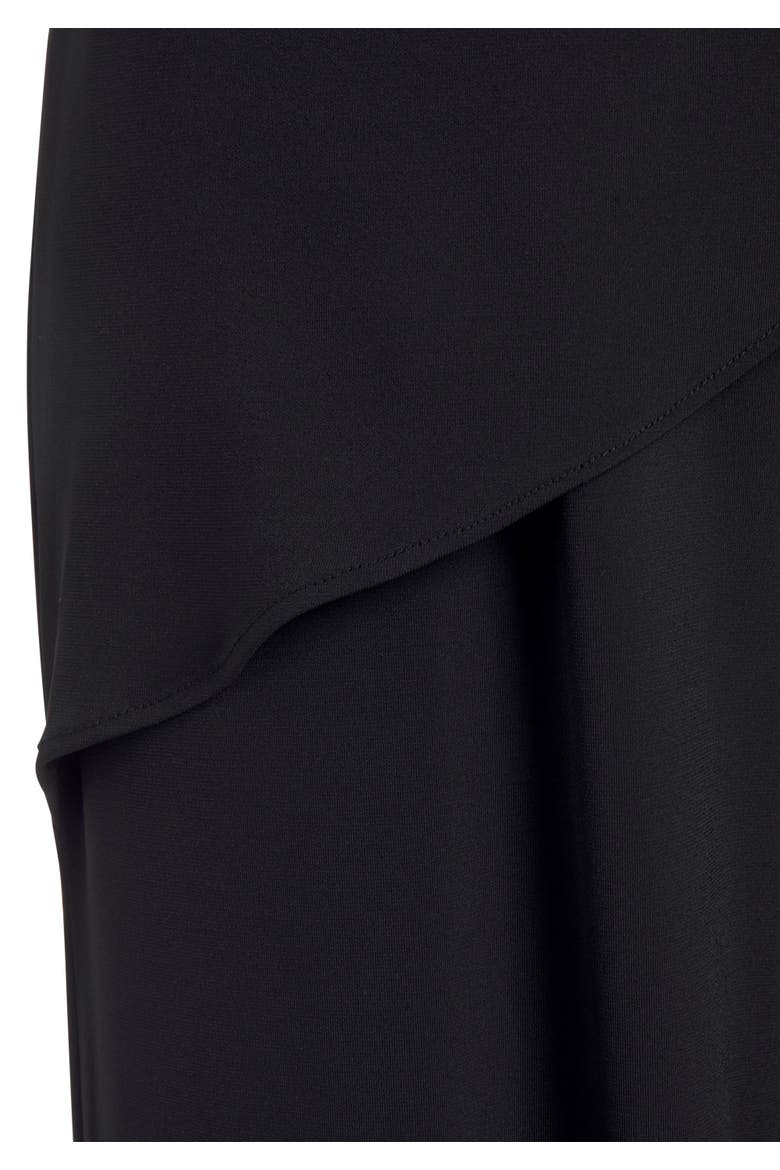 Asymmetrical One Shoulder Jumpsuit, Alternate, color, Black