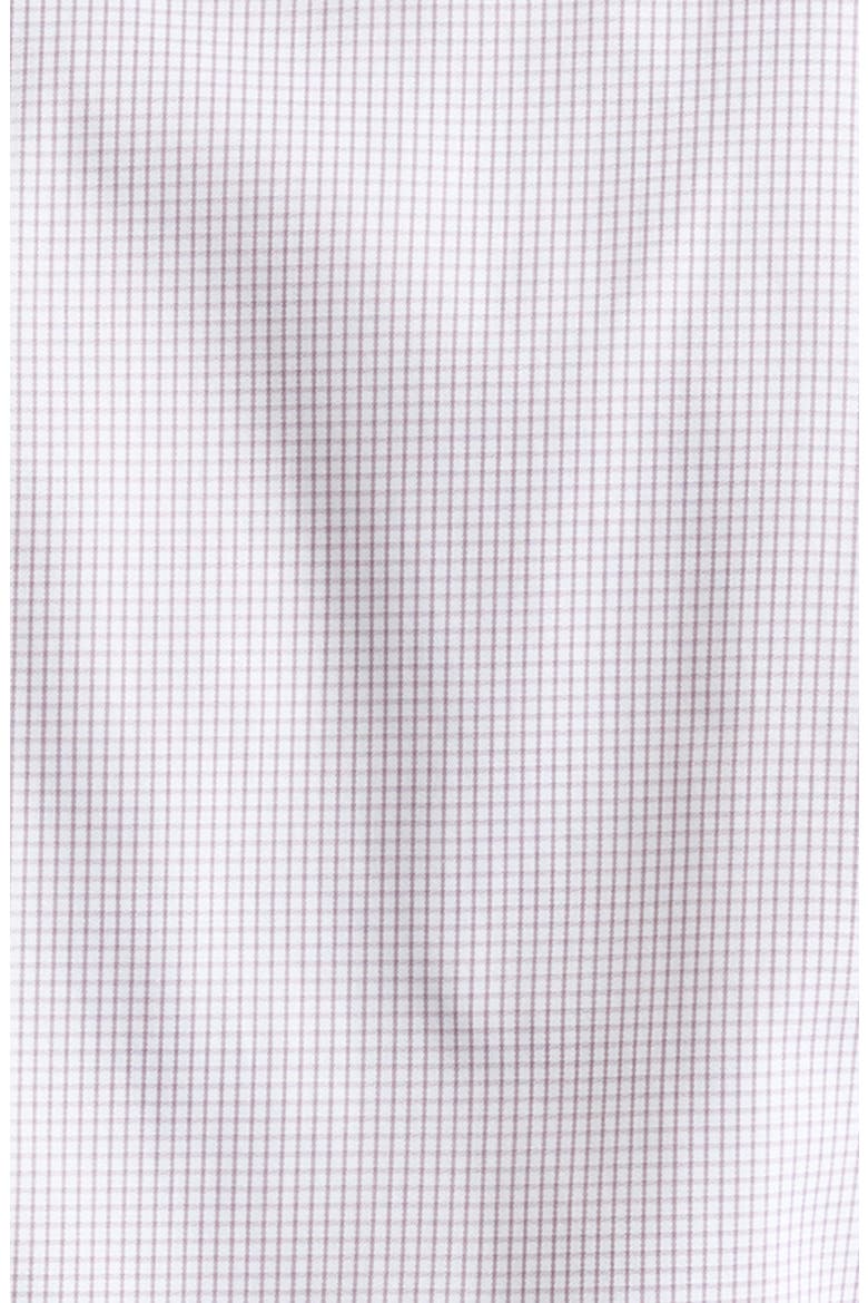 Centoventimila Minicheck Button-Up Shirt, Alternate, color, DARK PINK/ WHITE