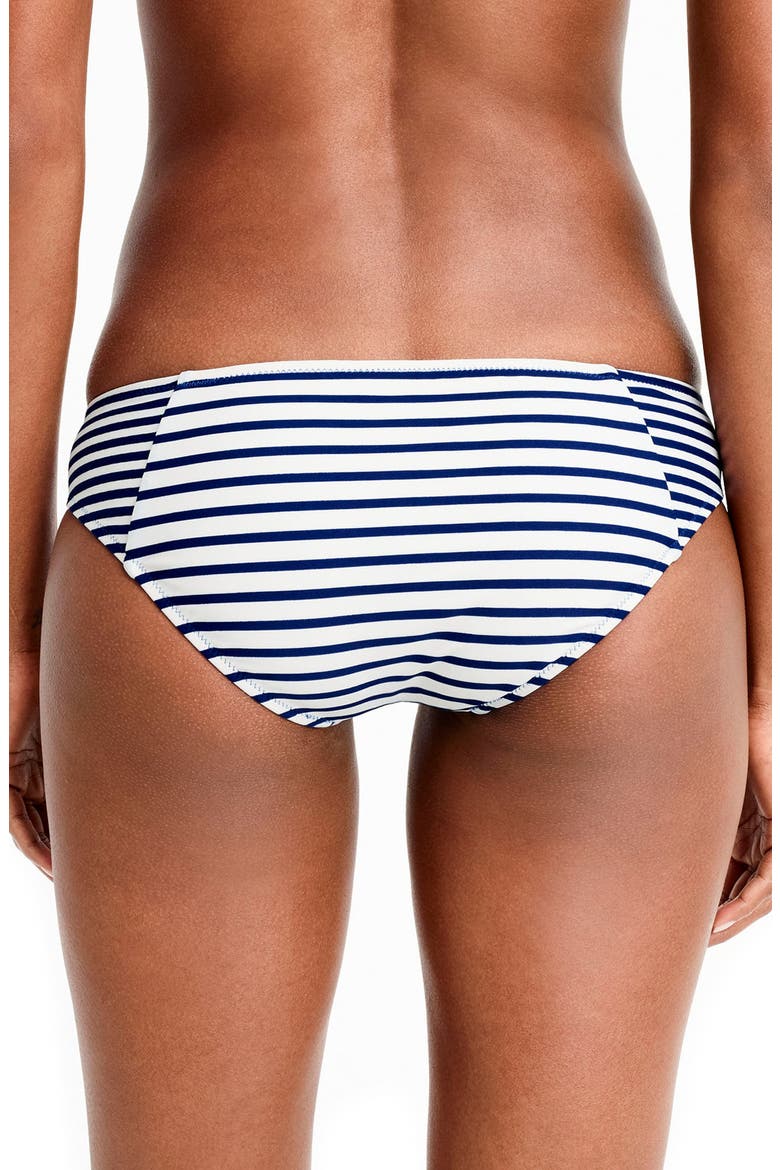 Stripe Surf Bikini Bottoms, Alternate, color, WHITE BAROQUE BLUE