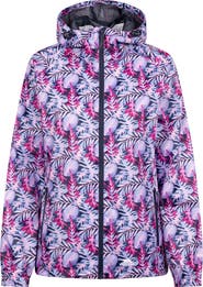 Trespass Indulge Foliage Print Packaway Jacket
