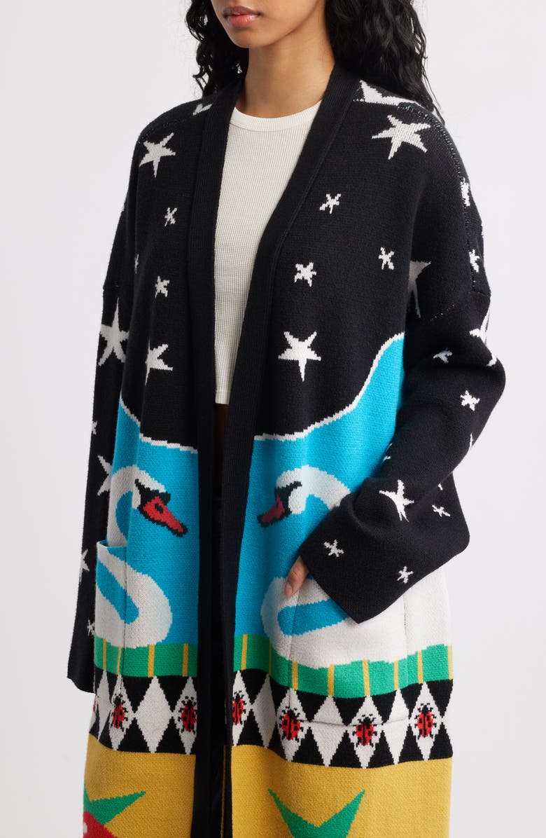 Dressed in Lala Hot Air Balloon Cardigan, Alternate, color, 