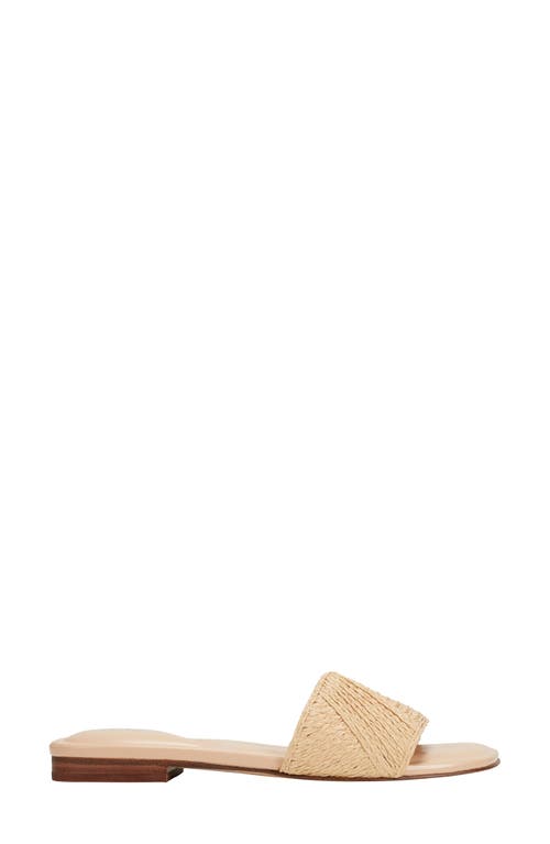 Marc Fisher Ltd Murphy Slide Sandal In Natural