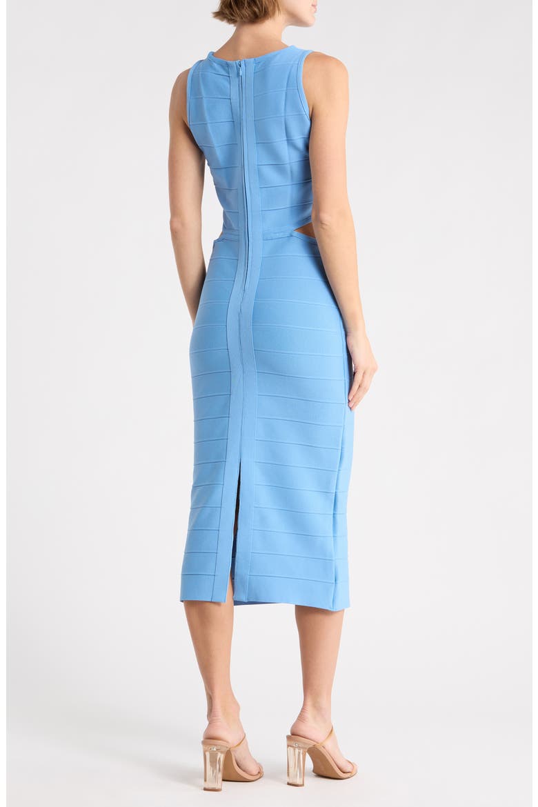 Sleeveless Cutout Dress, Alternate, color, POWDER BLUE