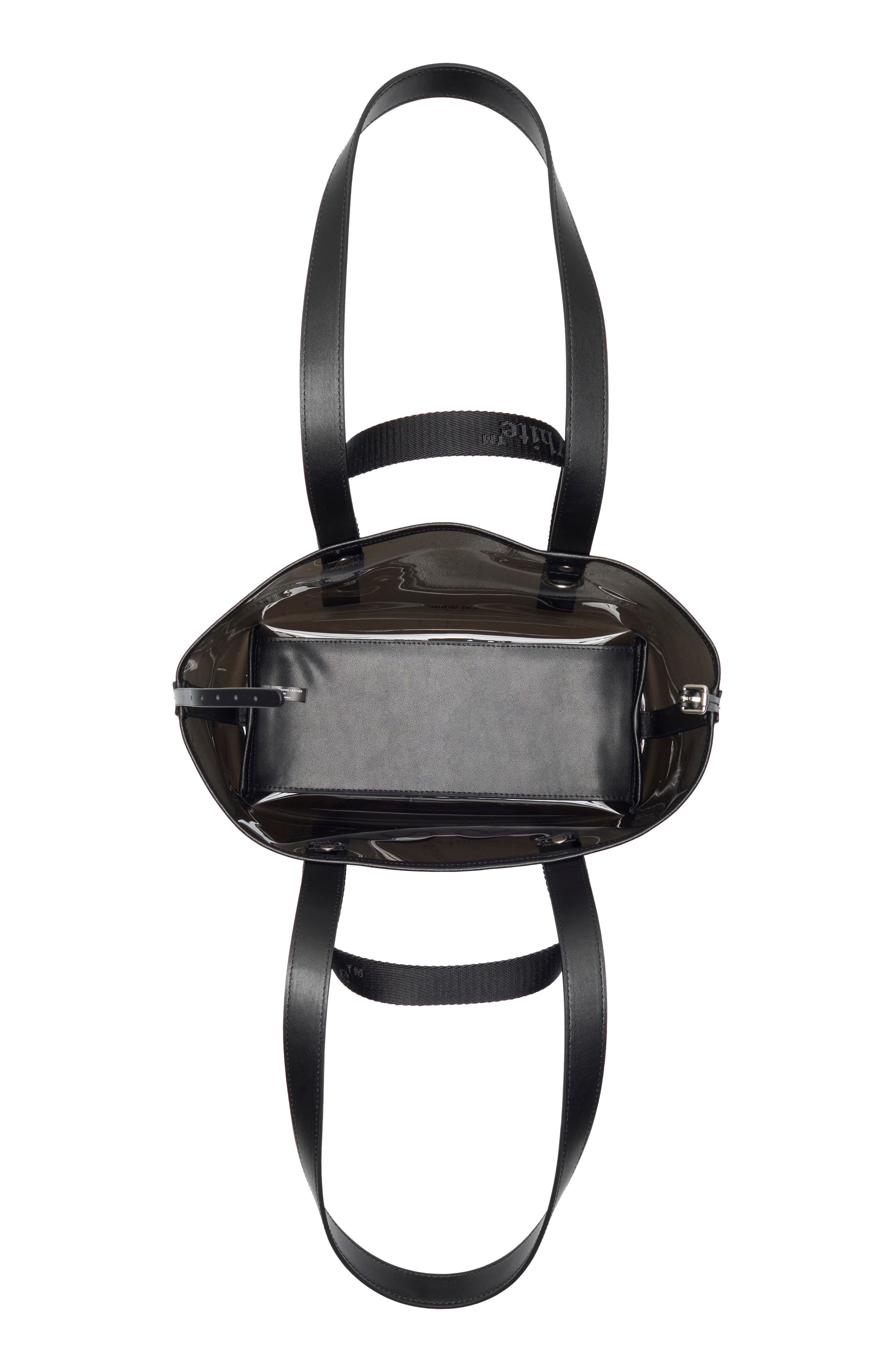 Off-White Small Classic Day-Off Tote Bag, Alternate, color, Black