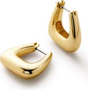 Ana Luisa Chunky Gold Hoop Earrings - Colene