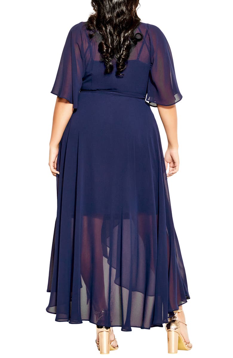 City Chic Enthrall Me Maxi Dress, Alternate, color,
