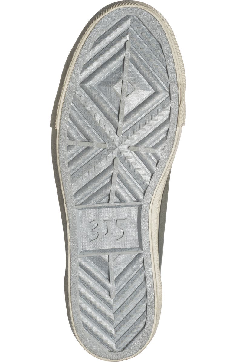 John Varvatos Classic Laceless Low Sneaker, Alternate, color, Stone Grey