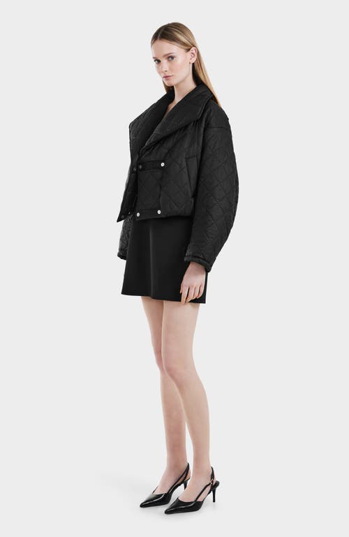 Rudsak Kalee Women's Quilted Short Coat In Black