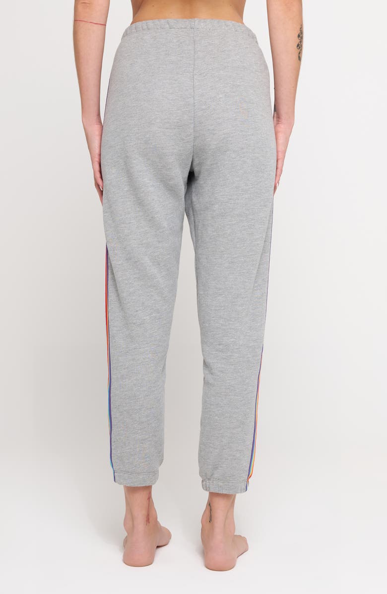 Spiritual Gangster Luna Rainbow Cotton & Modal Sweatpants, Alternate, color, 
