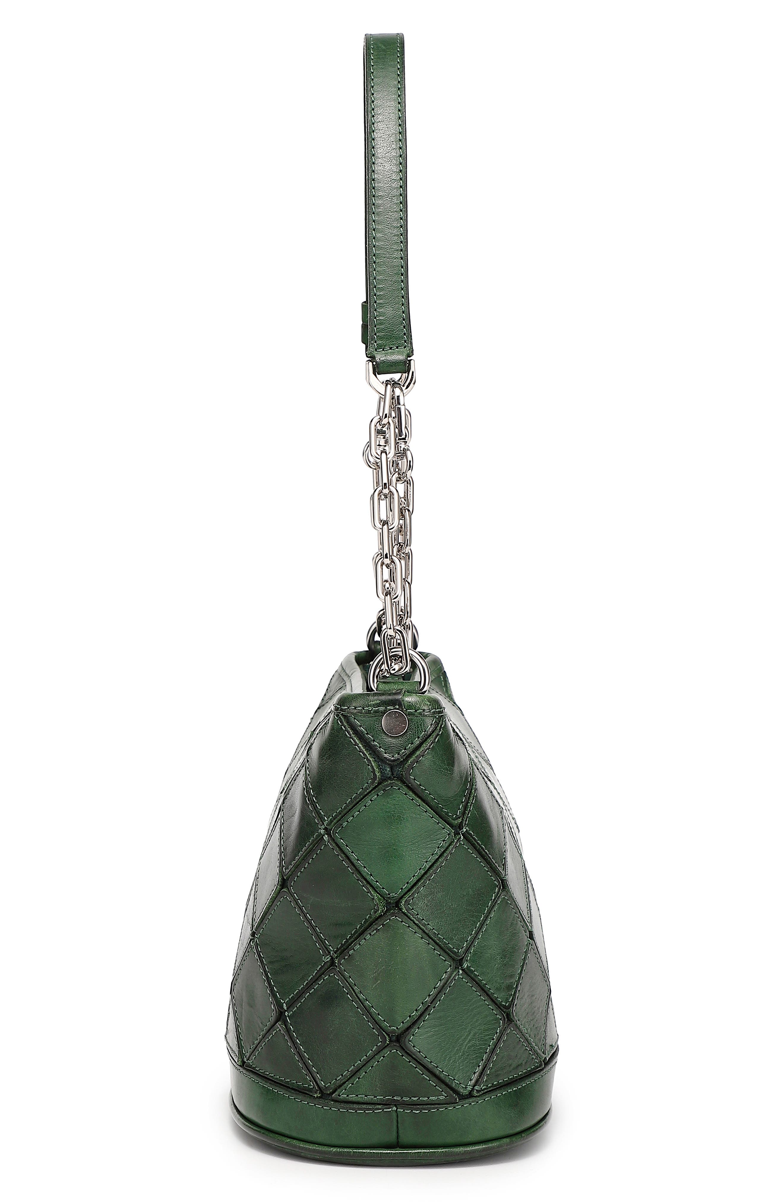 Mermaid Crossbody Bag, Alternate, color, KALE