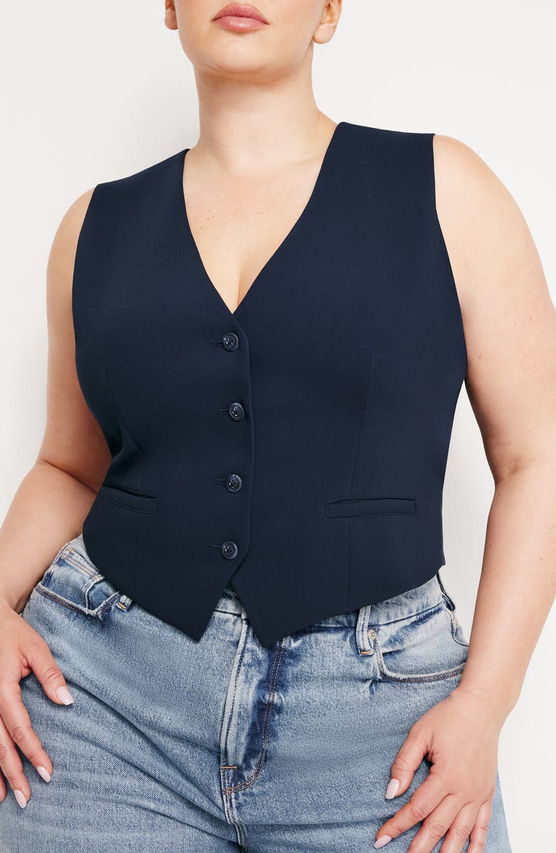 Good American Luxe Suit Vest, Alternate, color,