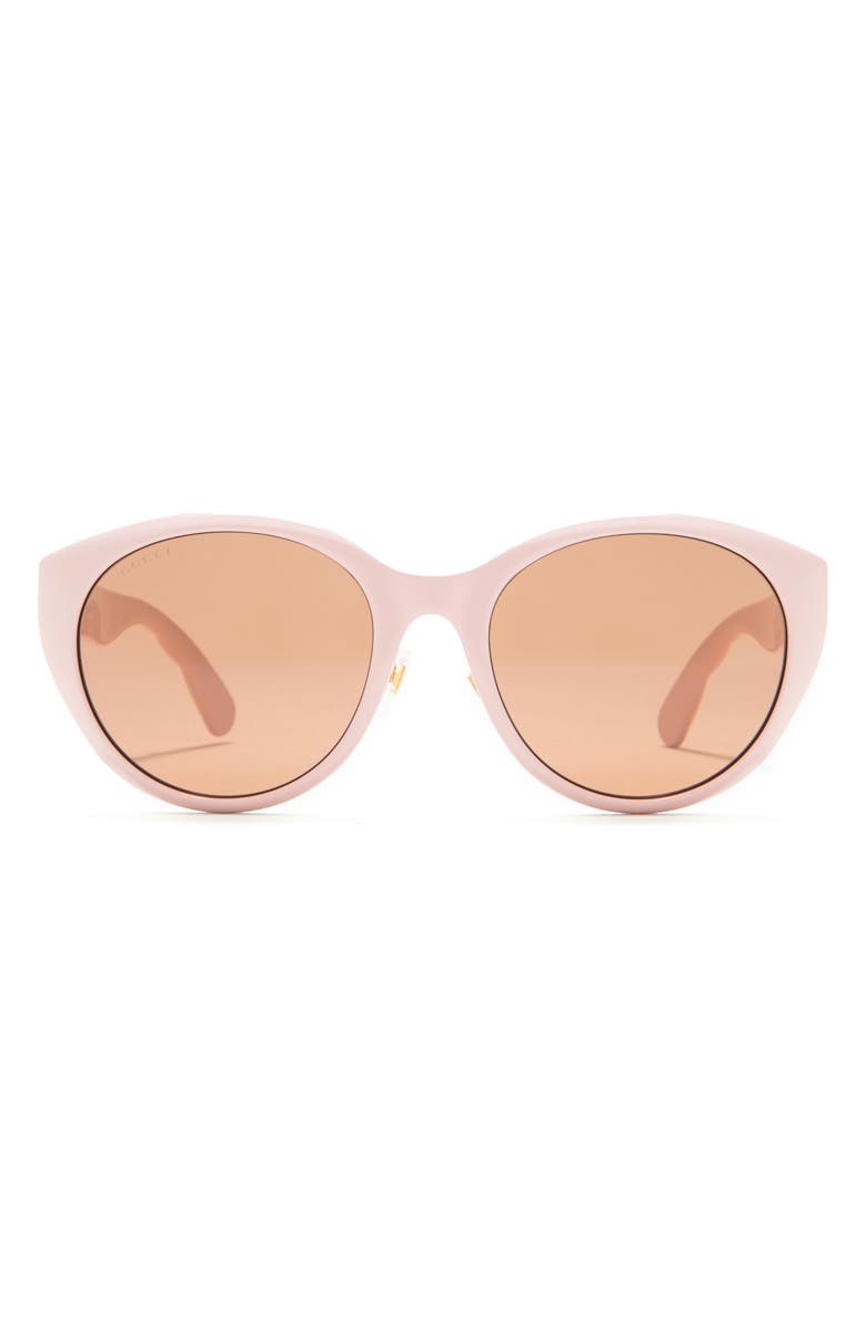 Gucci 56mm Cat Eye Sunglasses, Main, color,