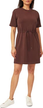 Scotch & Soda Drawstring T-Shirt Dress