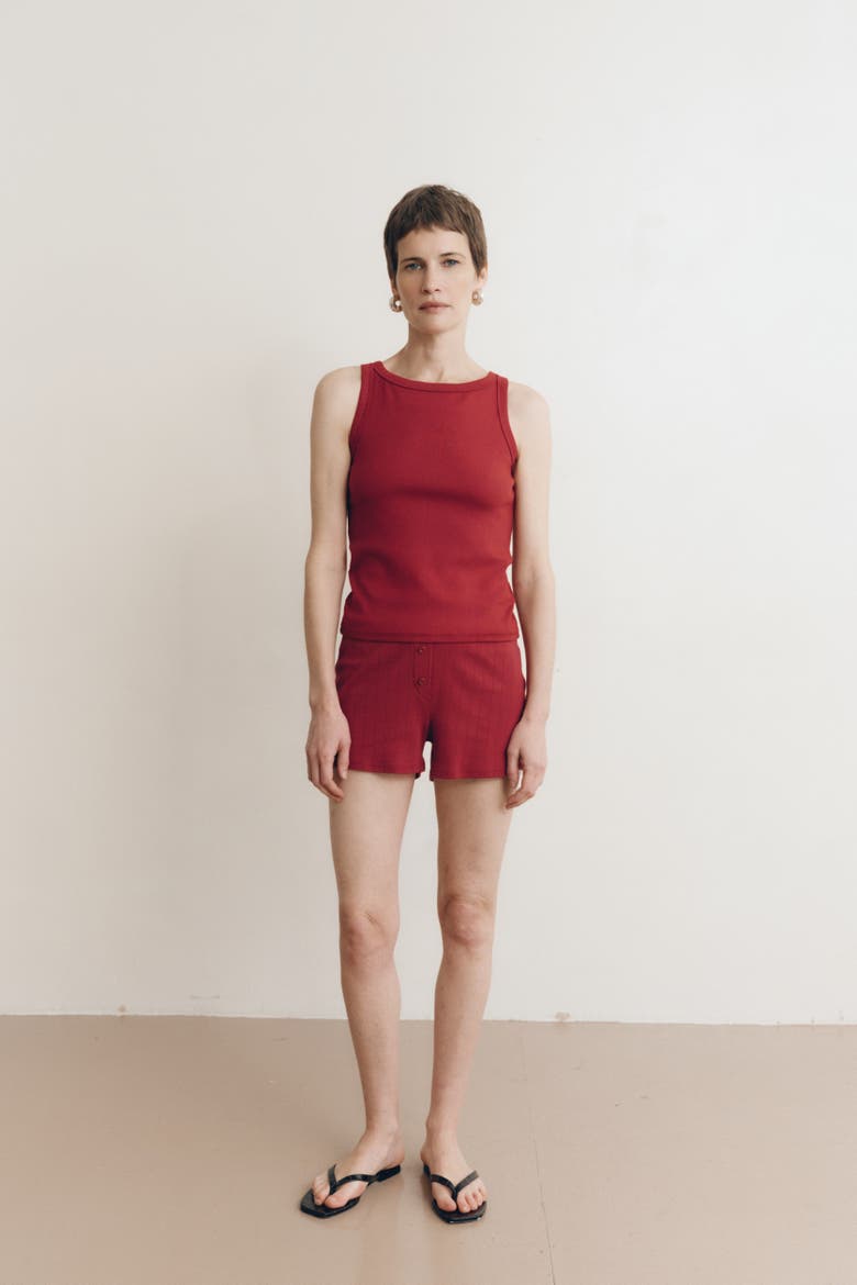 Noémie Tank, Alternate, color, Sun Dried Tomato