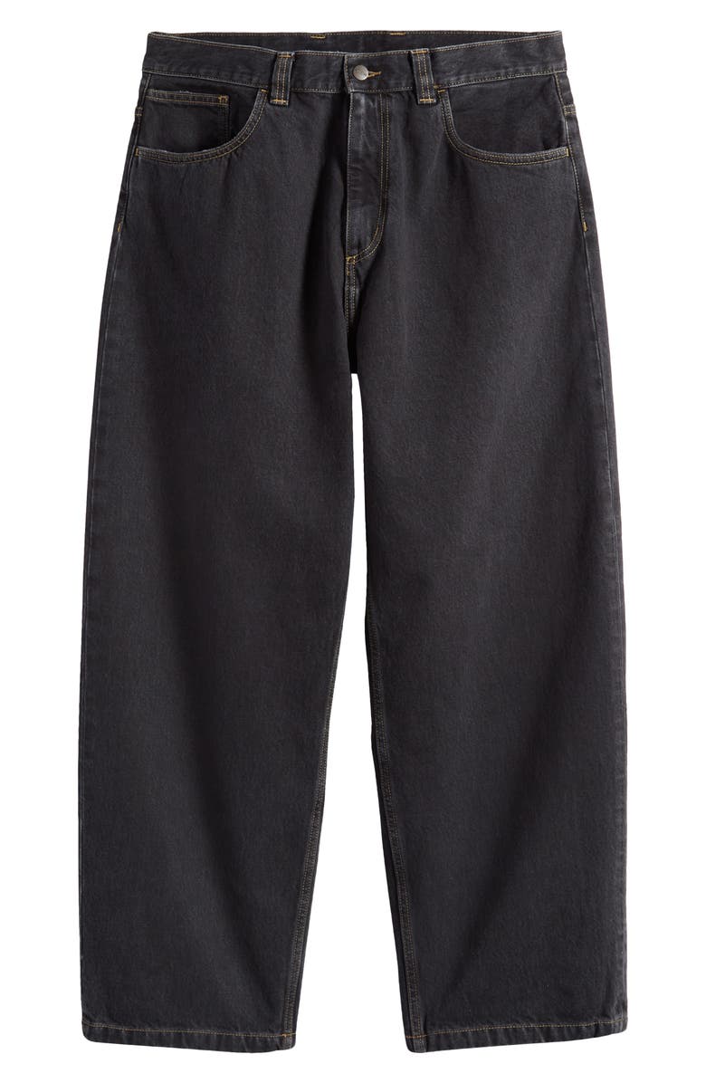 Carhartt Work In Progress Brandon Stonewashed Loose Fit Straight Leg Jeans, Alternate, color, 