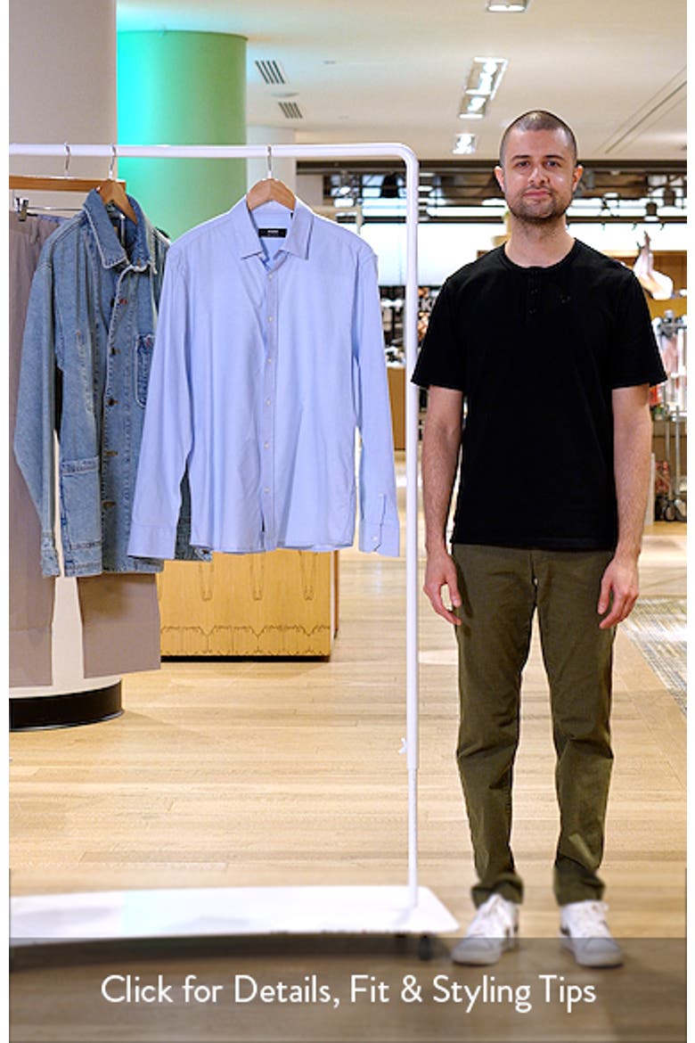 Cotton Blend Button-Up Shirt video