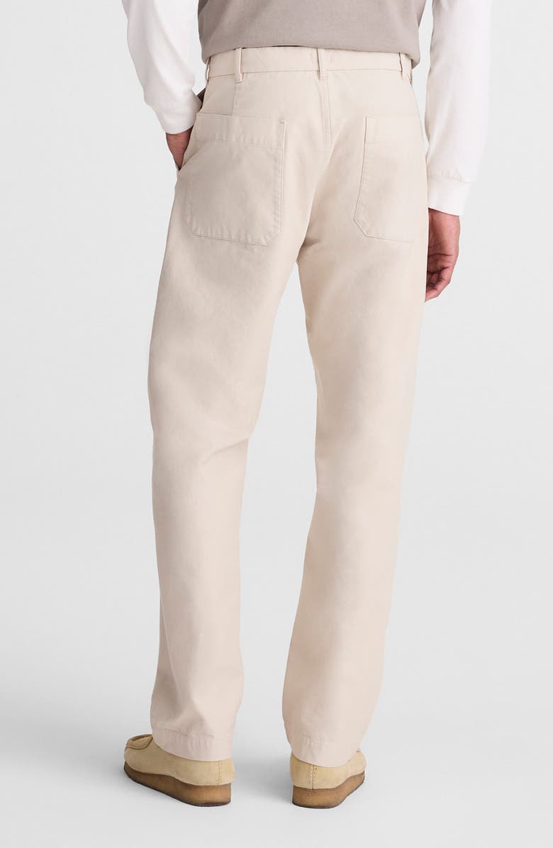 Madewell Reverse Sateen Fatigue Pants, Alternate, color, Stone