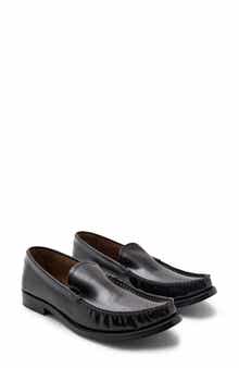 Gathered Moc Toe Loafer