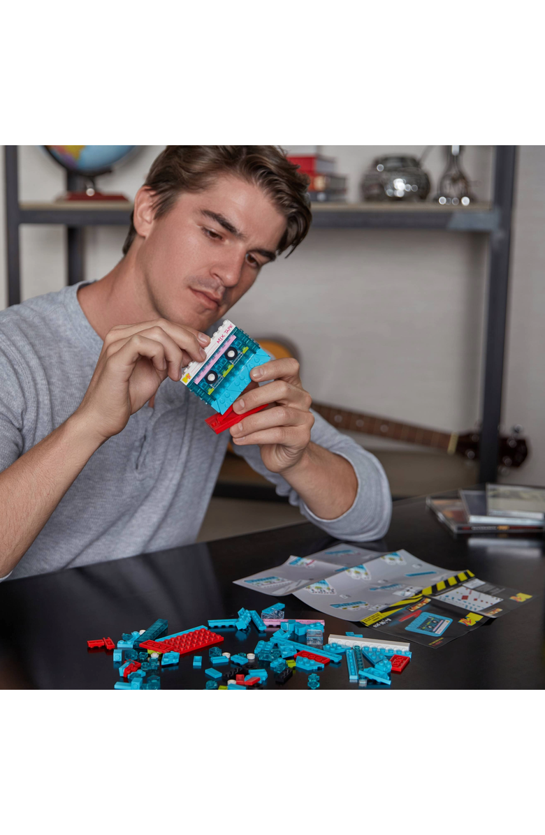 Brickcraft MTV Cassette Building Set, Alternate, color, Yellow