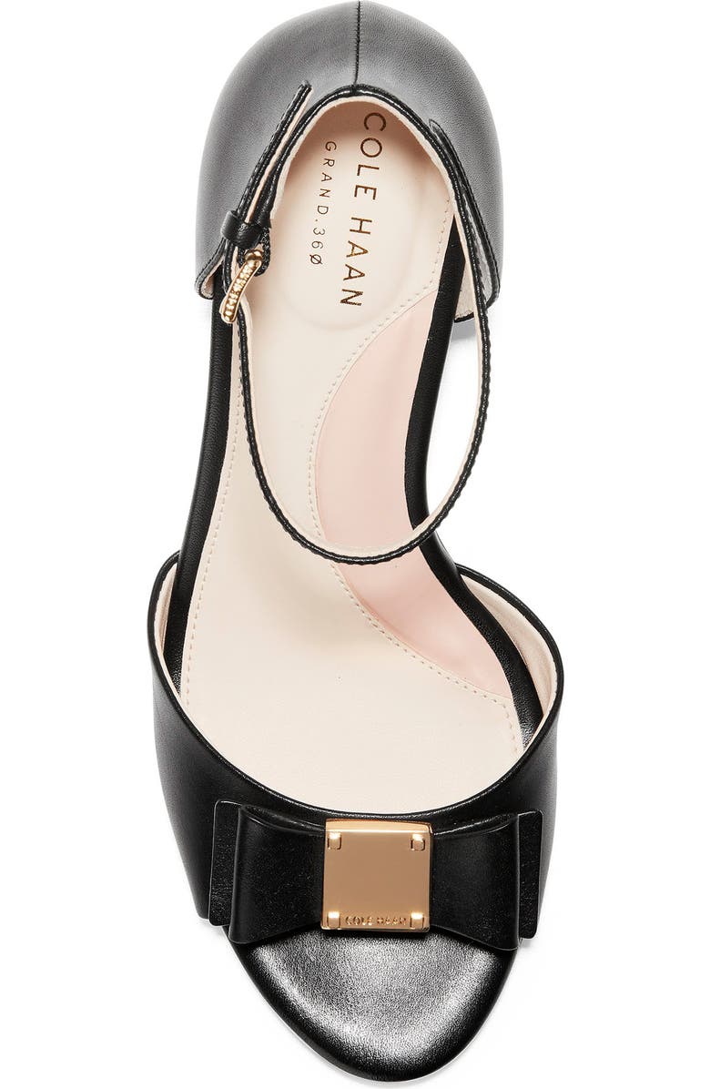 Cole Haan Tali Bow Wedge Sandal, Alternate, color,