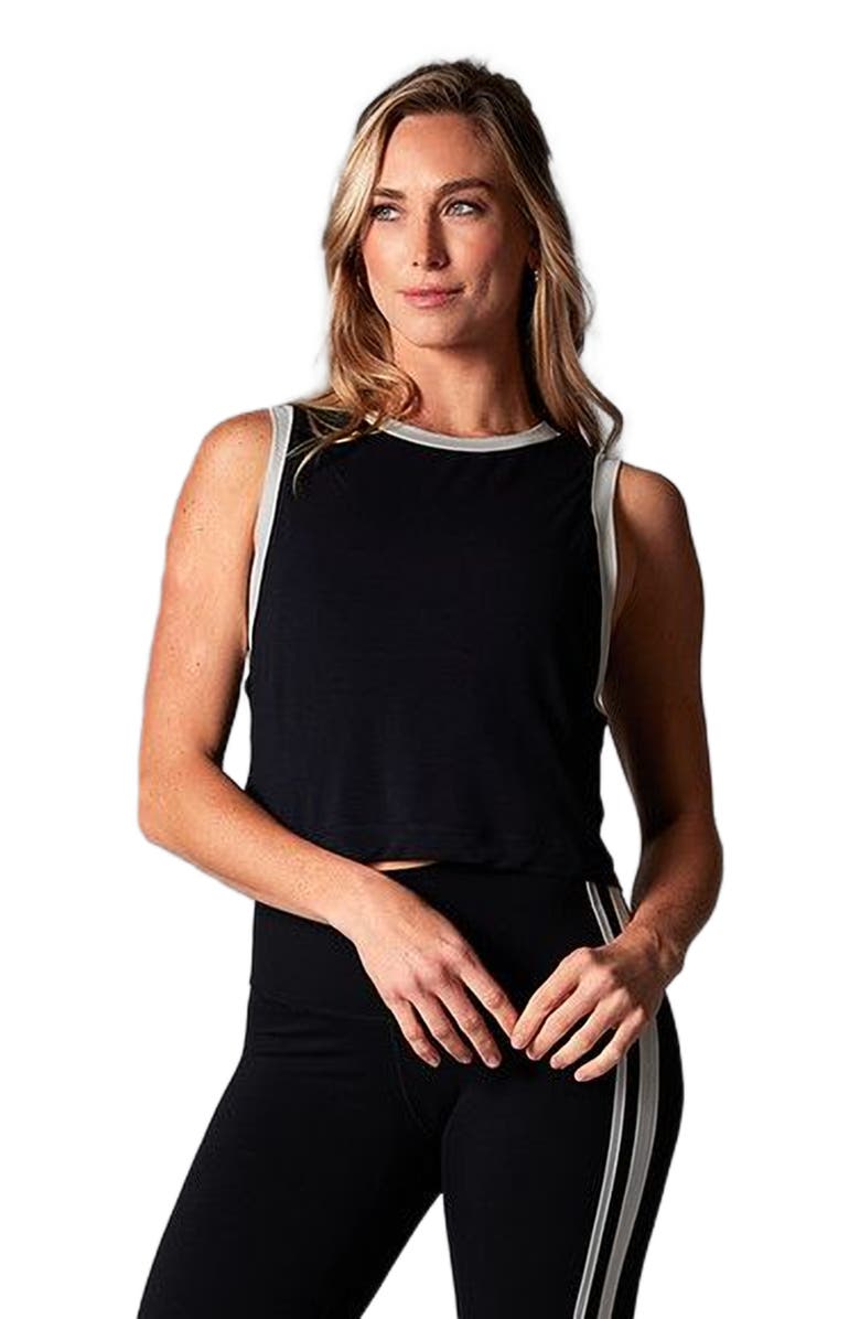Tavi Sporty Tank, Alternate, color, Ebony Coconut