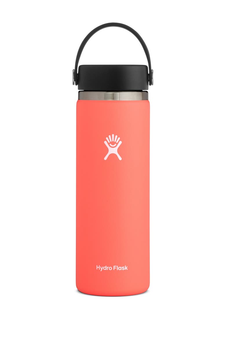 20 oz. Wide Flex Lid Hydro Flask - Hibiscus, Main, color, HIBISCUS