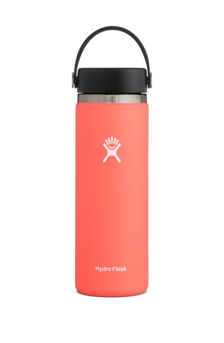 Hydro Flask 20 oz. Wide Flex Lid Hydro Flask - Hibiscus, Main, color, 