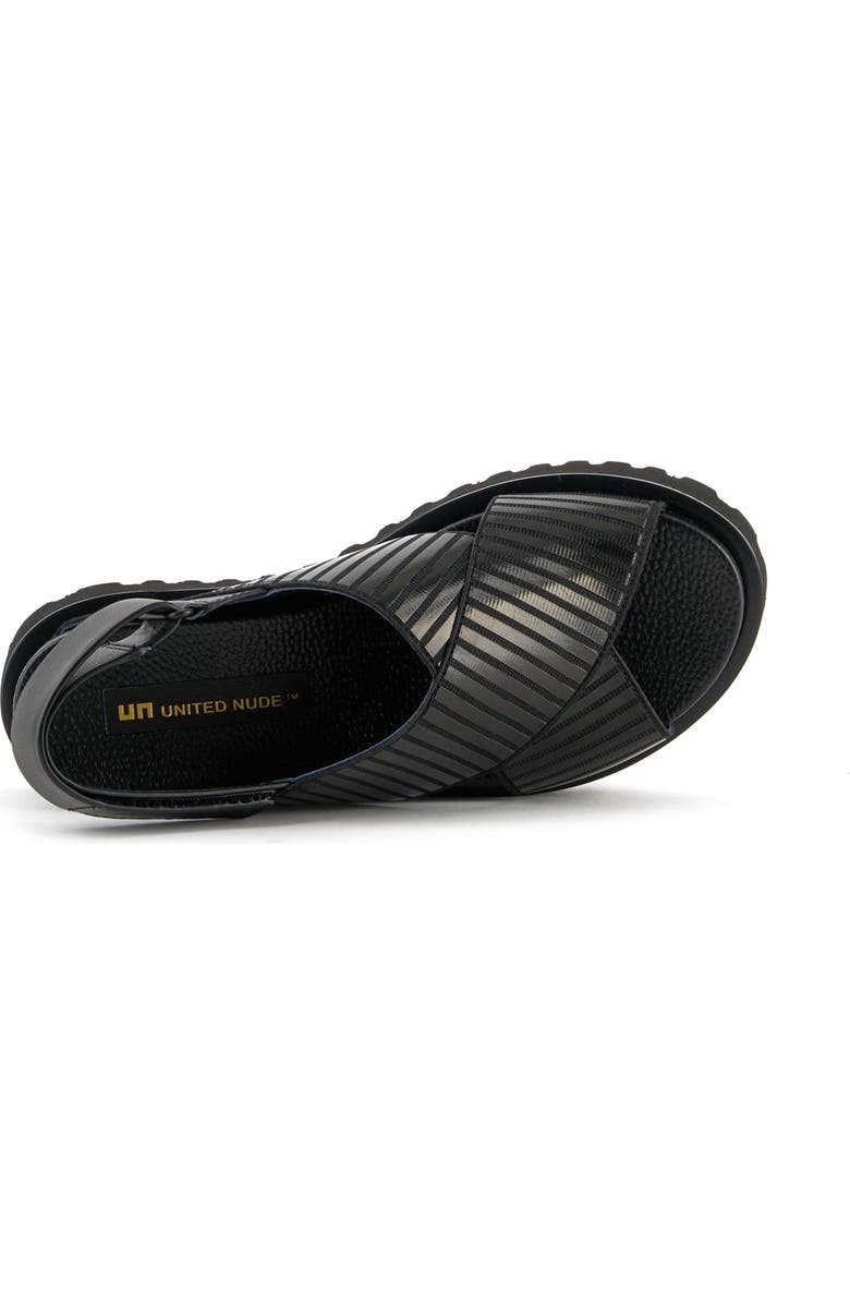 United Nude Rico X Sandal, Alternate, color, Black
