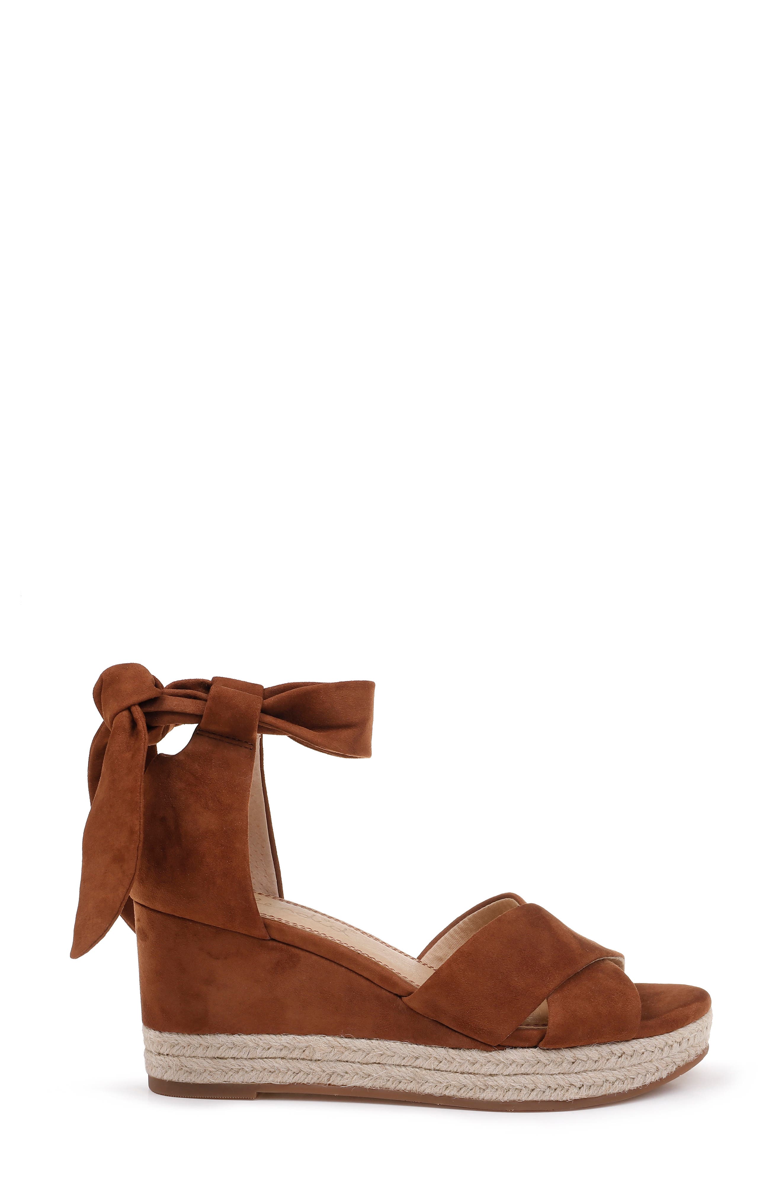 Splendid Terrence Ankle Wrap Wedge Sandal, Alternate, color, 