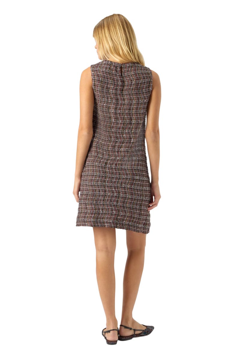 Missoni Mini Dress With Check Pattern, Alternate, color, Pink  & Brown