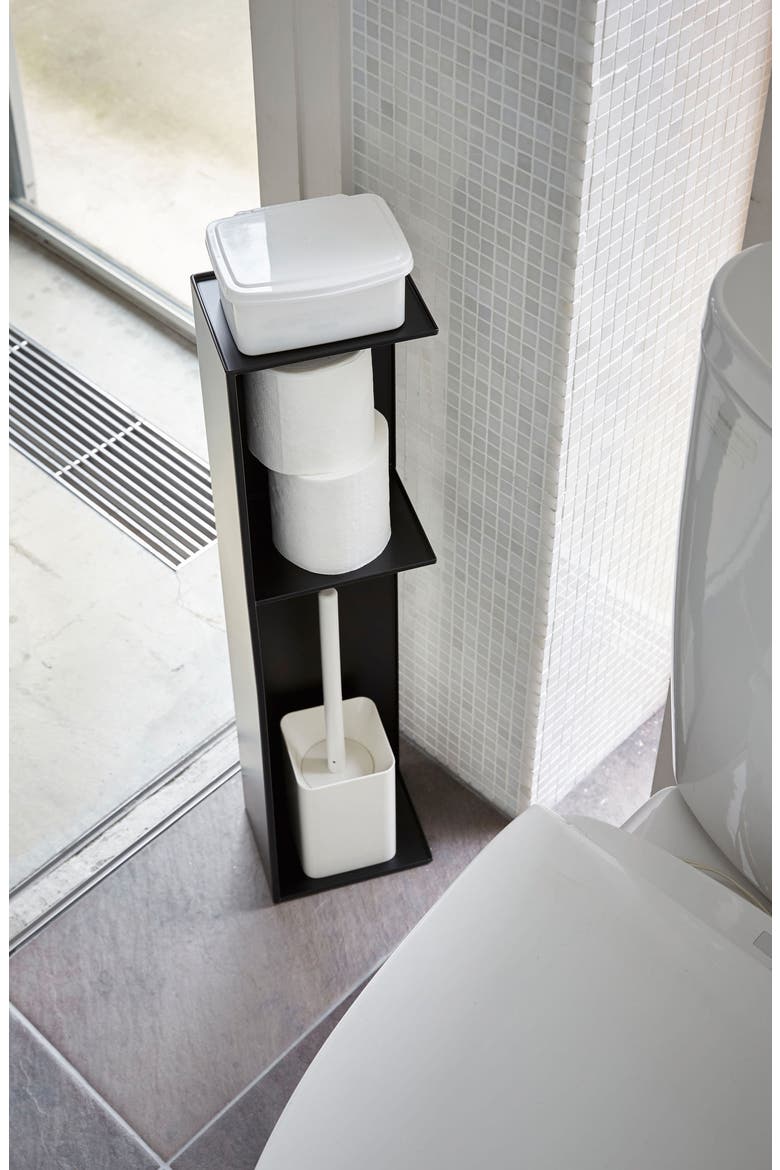 Bathroom Organizer, Alternate, color, BLACK