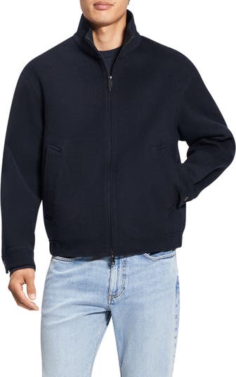 Theory Wool & Cashmere Zip-Up Jacket | Nordstrom Theory Wool & Cashmere Zip-Up Jacket | Nordstrom
