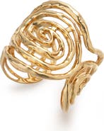 RETRO CHIC Eternal Spiral Small Ring