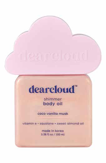 dearcloud Shimmer Body Oil - Coco Vanilla Musk
