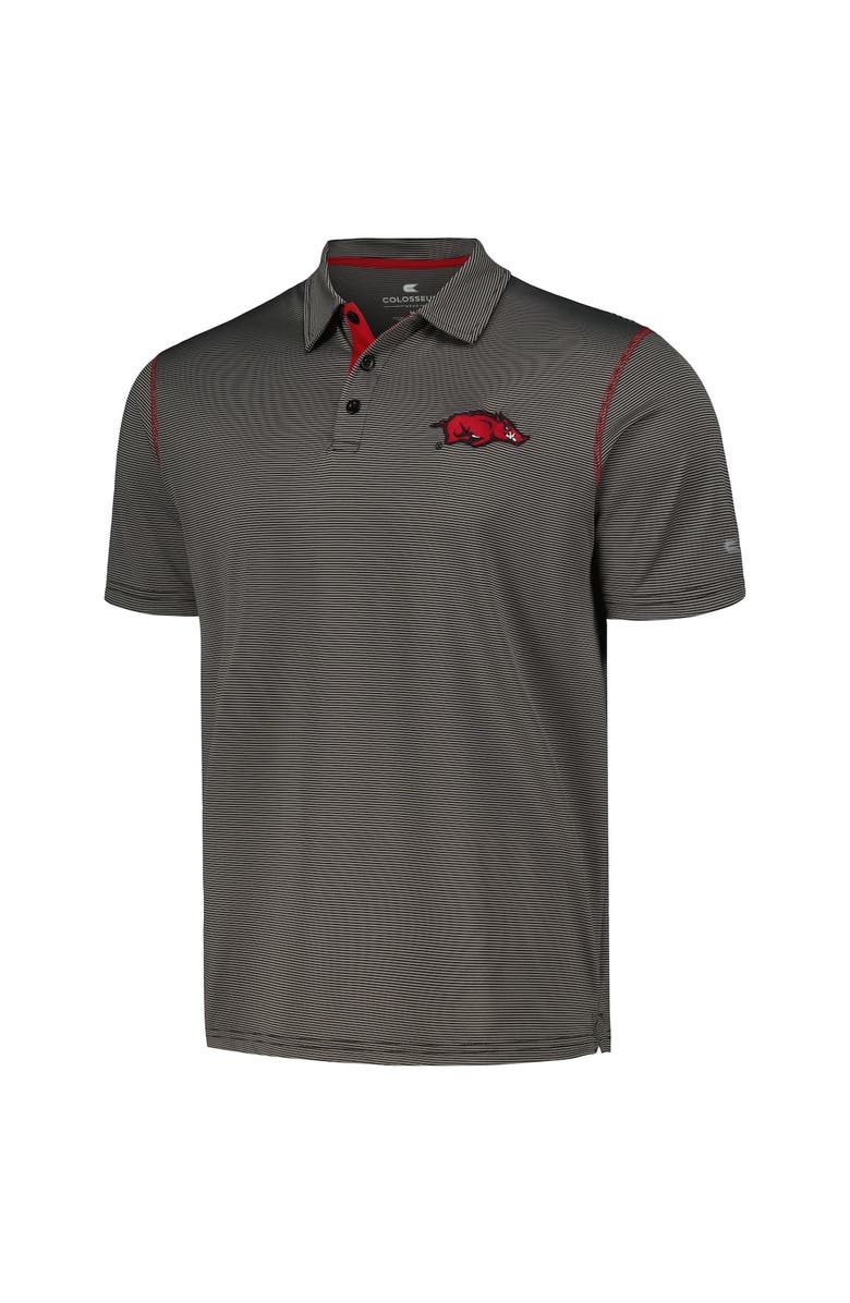 COLOSSEUM Men's Colosseum  Gray Arkansas Razorbacks Cameron Polo, Alternate, color, 