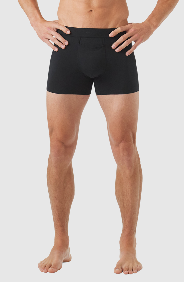 Jack Archer Jetsetter Boxer Brief, Main, color, Space Black