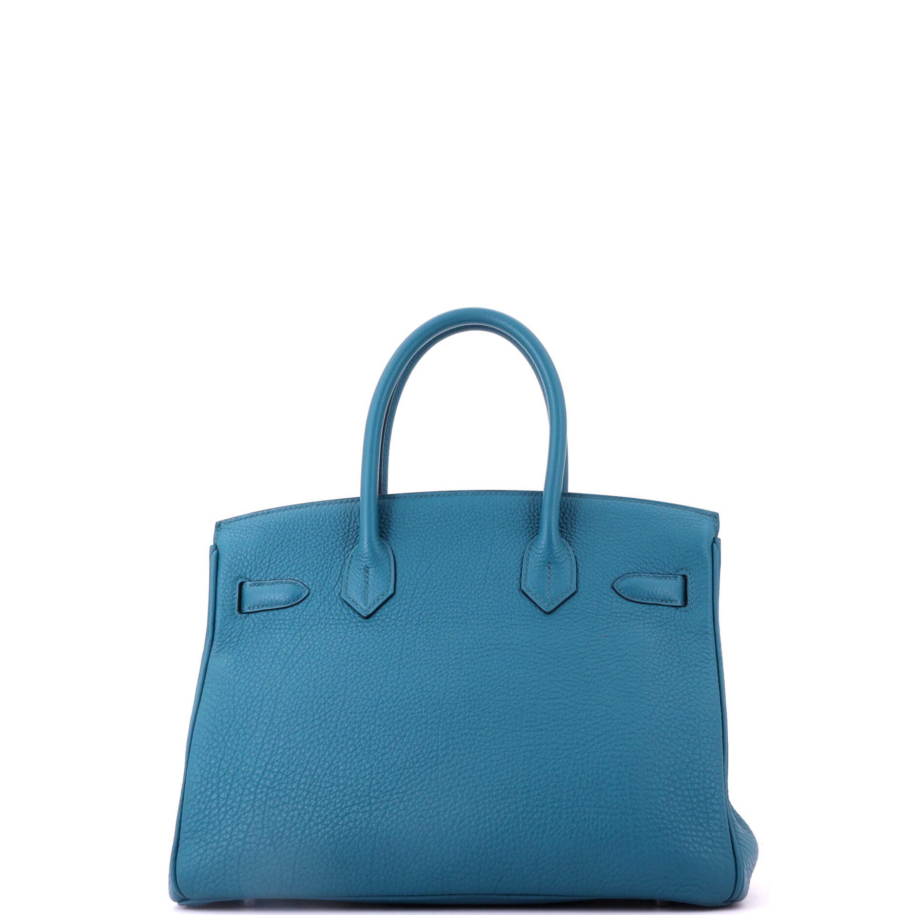 Birkin Handbag Blue Togo with Palladium Hardware 30, Alternate, color, Blue
