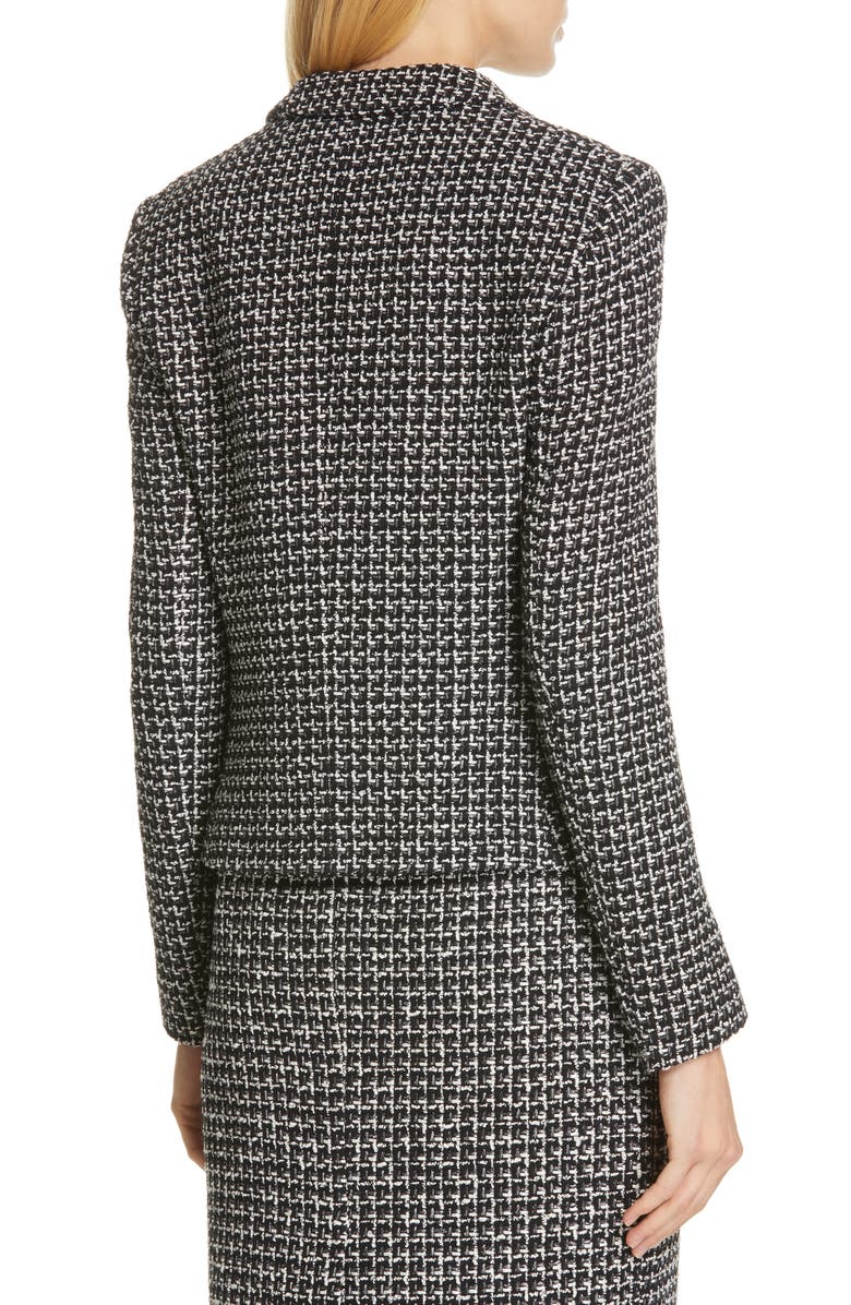 BOSS Jomanda Tweed Suit Jacket, Alternate, color,