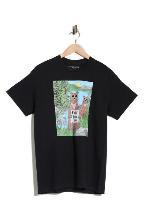 Free Bear Hugs Graphic T-sHIRT