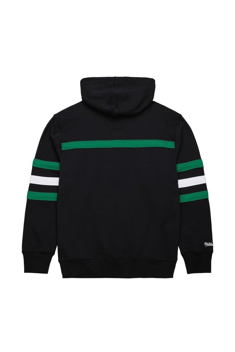 Men's Mitchell & Ness Black Dallas Stars Head Coach Slogan Pullover Hoodie, Alternate, color, Black