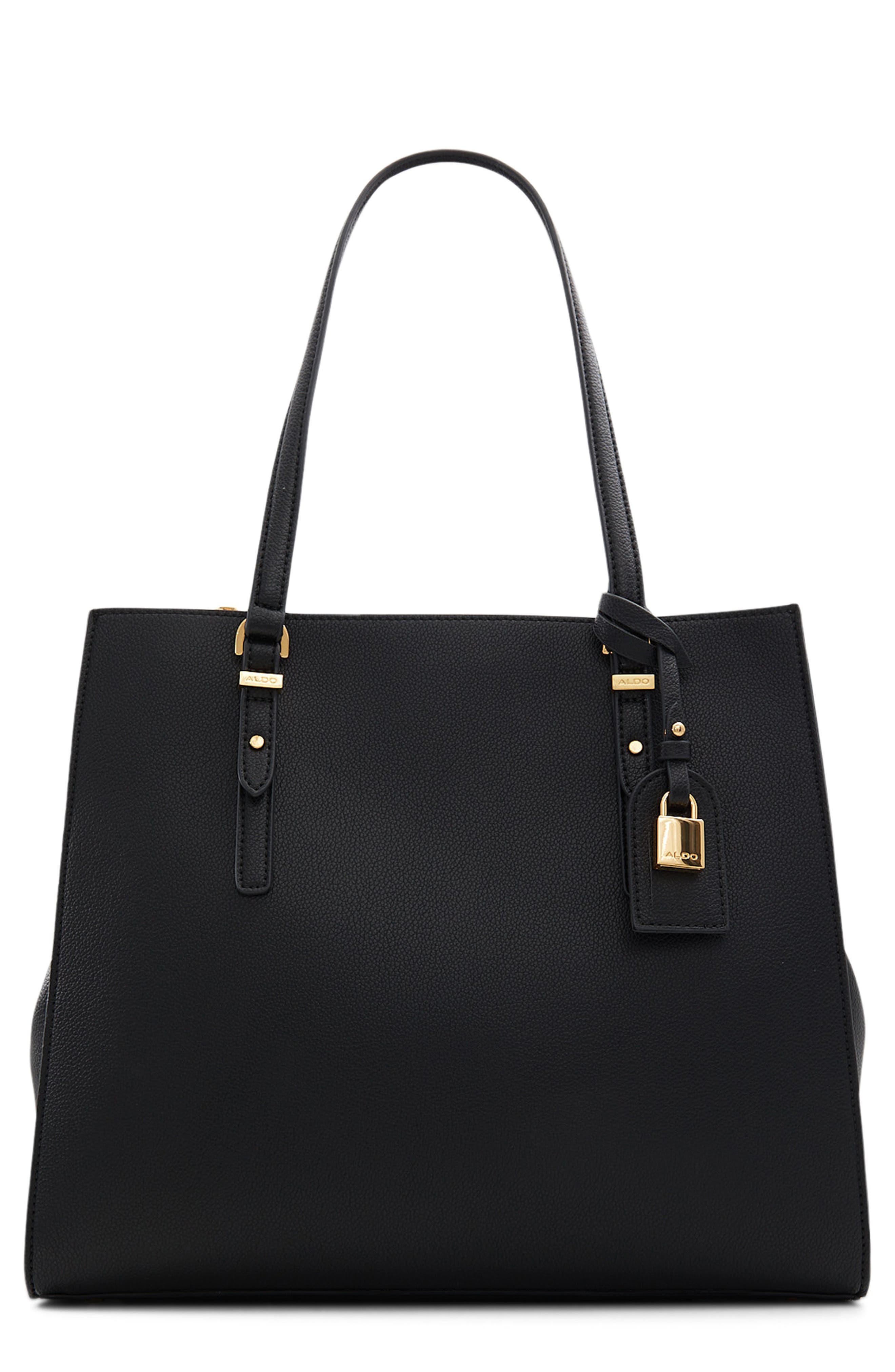 ALDO Feacan Faux Leather Tote, Main, color, 